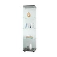 thumbnail image 2 of mteryoing Glass Display Cabinet With Lockable Doors 4 Shelves Floor Standing Storage Case For Living Room Bedroom Exhibition Hall Office, 2 of 8