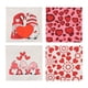 thumbnail image 2 of 4 Uds. Fundas de almohada para el Día de San Valentín, fundas de cojines navideños, cojines decorativos para el Día de San Valentín con corazón de, 2 of 9