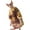 Coffee, variant on DOPI Round Neck Pet Sweater Long Sleeve Acrylic Fiber Outdoor Use Cats Costume Pet Supplies