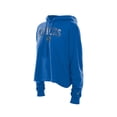 thumbnail image 2 of Women's New Era Blue New York Knicks Glam Game Open Back Hoodie, 2 of 5