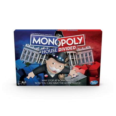 Monopoly House Divided Board Game: Elections, White House Themed (Best Themed Monopoly Games)