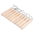 thumbnail image 3 of Lishi 10Pcs DIY Wax Carving Pottery Shapers Clay Sculpture Tools Set, 3 of 12
