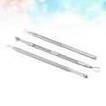 thumbnail image 1 of LIFKOME 3pcs Nail Cuticle Removal Fork Stainless Steel for Professional Use Clean Under Nail, 1 of 5