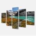 thumbnail image 2 of Crystal Clear Lake among Mountains - Landscape Canvas Art Print, 2 of 3