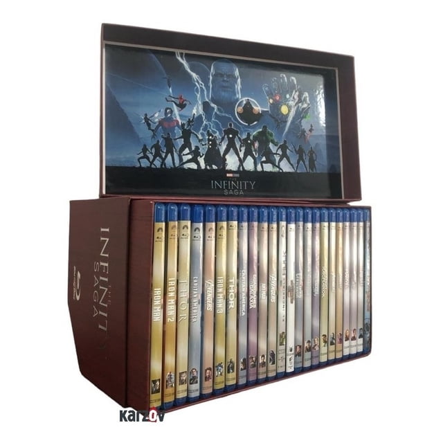 Avengers Infinity Saga Infinito Marvel 23 Peliculas Blu ray DISNEY PIXAR Avengers Infinity Saga Infinito Marvel 23 Peliculas Blu ray