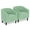Sage Green, variant on MoNiBloom Upholstered Bucket Chairs Set of 2, Modern Accent Chair, Sherpa Fabric Single Sofa Chair with Padded Armrest, for Living Room, Mustard Yellow