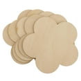 thumbnail image 2 of AMLESO 5 Piece Flower MDF Unfinished Wood Pieces Blank Plaques for DIY Craft Pyrography 100mm 5 Pieces, 2 of 8