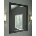 thumbnail image 3 of Design House Shorewood 24" x 30" Rectangular Wall Accent Mirror, Espresso, 3 of 19