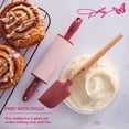 thumbnail image 3 of Dolly Parton Mini Spatula and Rolling Pin Set, Blush, 3 of 10