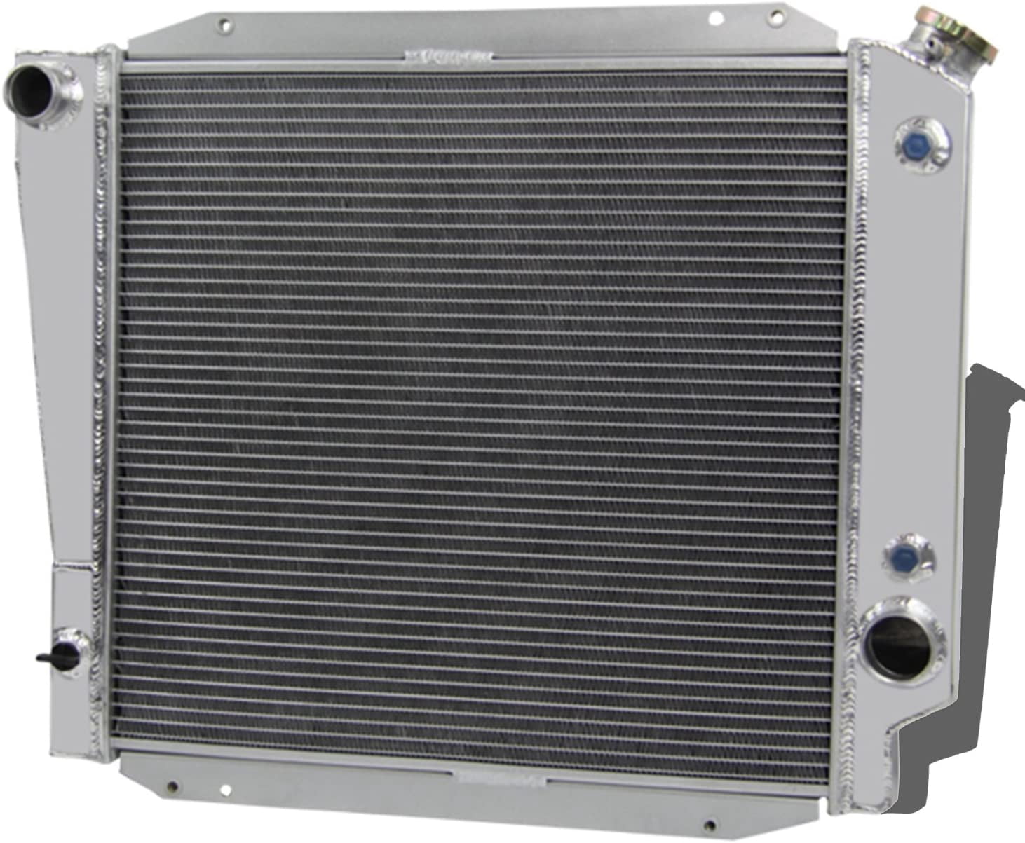 52mm 3Row Aluminum Radiator For 1966-1977 FORD BRONCO WAGON / ROADSTER ...