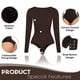 thumbnail image 3 of Body Shaper Soo Slick para mujer de manga larga, 3 of 6