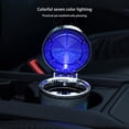 thumbnail image 4 of Car Portable Ashtray with Lid Universal Ash Tray Small Trash Can Good Sealing Odor Control Stable Fixing for Car Home Office Travel, 4 of 8