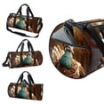 thumbnail image 3 of Thanksgiving Gym Bag with Shoe Bag, Carry on Duffle Bag 17.7 Inches with Interior Zipper Pocket - Large Capacity, 3 of 6