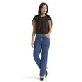 thumbnail image 2 of Lee® Women's All Cotton 31" Relaxed Straight Leg Denim Jeans, 2 of 8