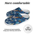 thumbnail image 6 of Picia Hawaiian Style for Women's Lamb-hug Comfy Fleece House Slippers Memory Foam, Slip-on House Shoes Indoor Outdoor-44/45, 6 of 7