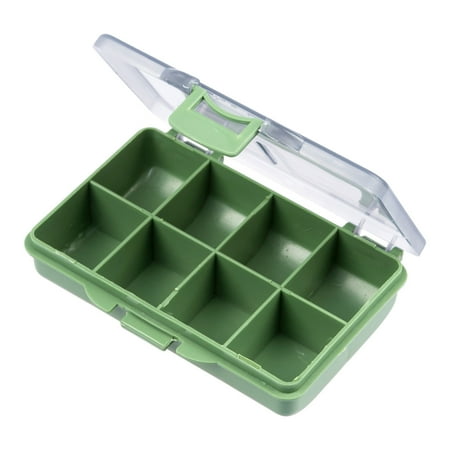 Guozer Clearance Plastic Organizer Box 1PCS Fishing Gear Accessory Organizer Divided Storage Box Beads Organizer Fishing Tackle Storage