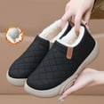 thumbnail image 6 of Women's Winter Cotton Wool Cotton Shoes With Slip Thick Soles One Foot Cotton Boots With Thick Velvet And Warm Shoes, 6 of 9