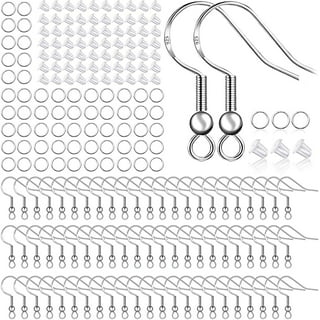 JESOT Earring Making Kit, 1403pcs Earring Kit for Making Earrings,Jump Ring  Opener, Tweezers and Pliers 