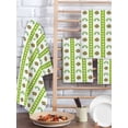 thumbnail image 2 of Saint Patrick's Day Kitchen Dish Towels for Drying Dishes Set of 4, Rainbow Clovers Green Striped Dots Waffle Weave Microfiber Hand Tea Bathroom Towels Quick Dry & Absorbent Towel 15.7x23.6, 2 of 7