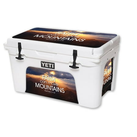 Skin For YETI Tundra 45 qt Cooler – Move Mountains | MightySkins Protective, Durable, and Unique Vinyl Decal wrap cover | Easy To Apply, Remove, and Change Styles | Made in the