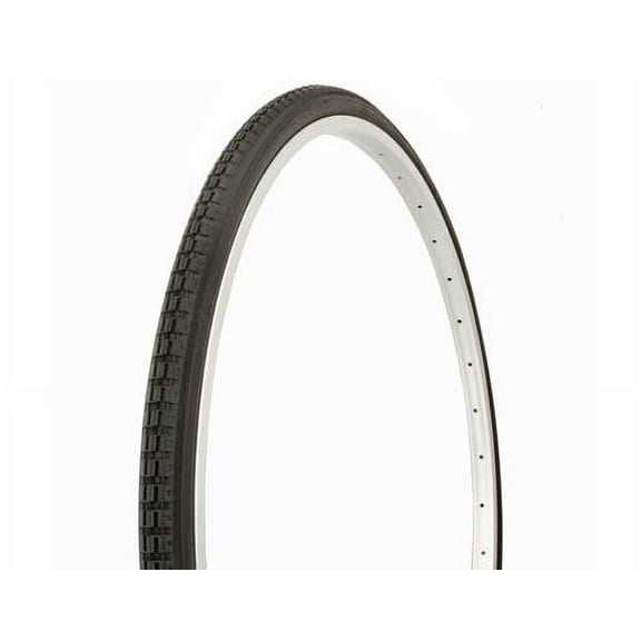 Tire Duro 27" x 1 1/4" Black/Black Side Wall HF-112. Bicycle tire, bike tire,