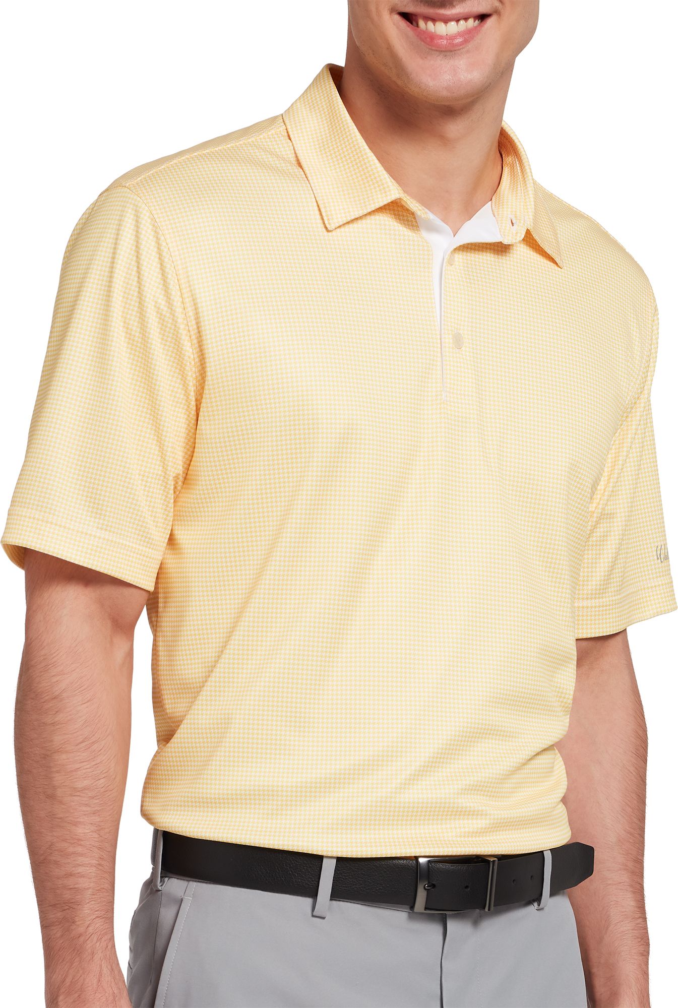 walter hagen men's canvas printed golf belt