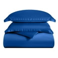 thumbnail image 2 of Superior 5-Piece Rayon From Bamboo Smoke Blue Sheet Set, Split King, 2 of 4