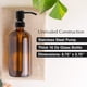 thumbnail image 3 of Set dispensador de jabón Vine Creations, vidrio ámbar, 480 ml, paquete de 2, 3 of 6