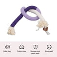 thumbnail image 3 of 5Pcs Kitten Teething Chew Toy Rope, Interactive Catnip Cat Chew Rope Toy Relieves Stress Chew Rope Toy for Home Indoor Cat, 3 of 7