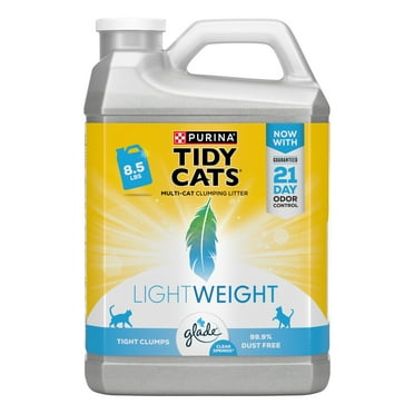 Purina Tidy Cats Lightweight Clumping Cat Litter, Low Dust, 24/7 Odor Control 8.5 lb. Jug