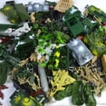 thumbnail image 4 of de plástico del Mundial de 300 piezas - del de 5 cm y accesorios en una bolsa de almacenamiento Hugo Figura de acción de soldado Playset, 4 of 7