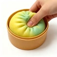 thumbnail image 5 of Dumpling Squish Toys, Mint Green Mega Squeeze Squishies Toys for Teens Adults, Stree Ball, Gift, 5 of 6