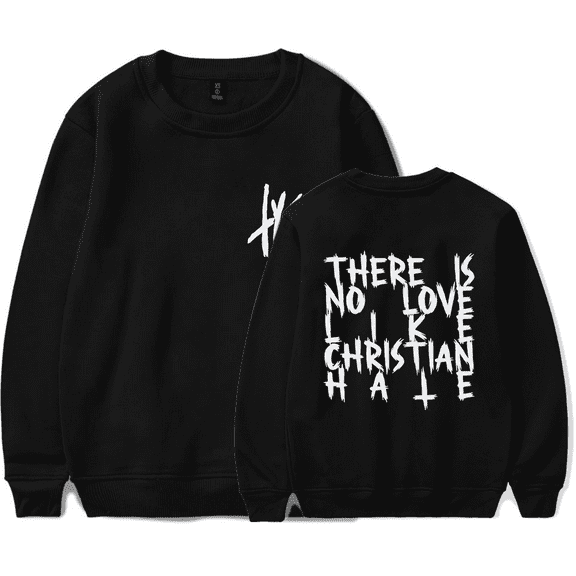 TX2 There is No Love Crewneck Sweatshirt Merch Casual Sweatshirt Unisex Clothing