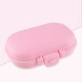 thumbnail image 4 of Boîte de Rangement Portable Mini en Plastique à 4 Compartiments Support Boîte de Rangement Organisateur Articles Quotidiens Distributeur Support, 4 of 8