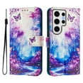 thumbnail image 3 of TECH CIRCLE for Galaxy Note 20 Ultra Case 6.9" (2020 Release), Cute Cartoon Flip Wallet Case with Lanyard, Built-in Card Slots & Stand Function, Portable Lightweight Slim Cover, Butterfly Forest, 3 of 3