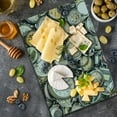 thumbnail image 5 of Clock Cutting Board, Antique Theme a Pile of Several Different Vintage Style Clocks Retro Pattern Design, Decorative Tempered Glass Cutting and Serving Board, Large Size, Grey Beige, by Ambesonne, 5 of 5