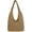 Khaki, variant on Women Large Straw Beach Bag Handmade Woven Shoulder Bags Hobo Tote Handbag Purse for Summer
