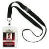 DURABLE, DBL826819, Safety Lanyard Shell-Style ID Card Holder, 10 / Box, Clear