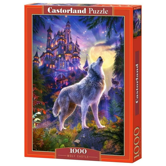 Bridge Toys - Castorland, 1000 Piece Jigsaw Puzzle, Wolf Castle