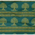 thumbnail image 4 of oneOone Organic Cotton Poplin Twill Fabric Arrow & Tree Block Print Fabric By The Yard 42 Inch Wide, 4 of 4