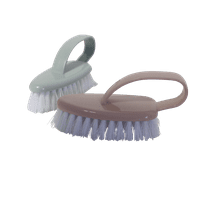 Dependable Industries 2 Pack Multi Purpose Utility Kitchen Bathroom Cleaning Scrub Brush