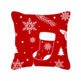 thumbnail image 5 of Funda de almohada navideña de dibujos animados, regalo de vacaciones de Papá Noel, funda de cojín cuadrada, 5 of 5