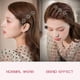 thumbnail image 5 of Mini pinzas para el cabello de doble capa con diamantes de imitación, pinzas antideslizantes con estilo floral para mujeres y niñas, 5 of 5