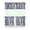 Bohemian Style, variant on Maritime Tier Window Curtains Set of 3 - Sailor Anchor Beach Coastal Rod Pocket Panels with Valance for Tropical Farmhouse Decor