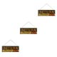 thumbnail image 2 of Matsuzay Tablero para colgar en la pared con patrones de Festival de cuerda, decoraciones de diseño, colgador de puerta delantera, placas de para Type1 NO1 Matsuzay CBP383407, 2 of 6