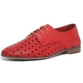 thumbnail image 6 of JUSTINREESS Alexandra Women's Woven Lace Up Soft Shoes In Red Size 5, 6 of 6
