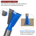thumbnail image 4 of Unique Bargains 1/2' Shank 1-1/8' Dia Tungsten Carbide Dovetail Joint Bit Dovetail Router Bit for Wood, 4 of 7