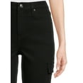 thumbnail image 4 of No Boundaries Juniors Ankle High Rise Cargo Skinny Jean, 4 of 5