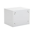 thumbnail image 5 of Modern Fashion Nightstand, 2 Piece Wall Mounted, Minimalist Bedroom Organizer, White, 5 of 8