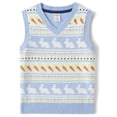 thumbnail image 1 of Chaleco tipo suéter Gymboree Bunny Fairisle para niños pequeños de 5 años, 1 of 2